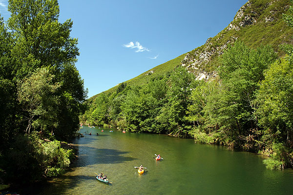 Descenso del Sella en Canoa